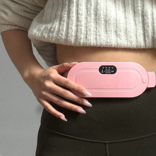 THEA™ Cordless Heating & Massage Pad – Fast Relief for Menstrual Cramps